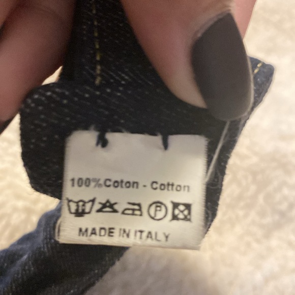 Authentic  Chanel Denim Visor! No call outs! authentication approved - Picture 7 of 10